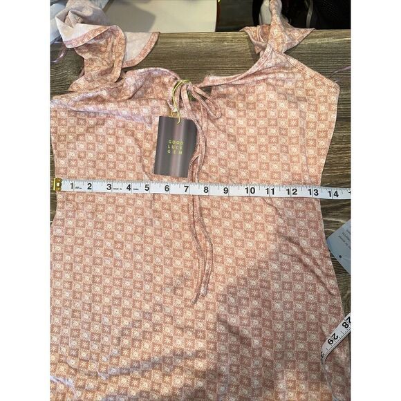 Good Luck Gem Nordstrom Women’s Sleeveless  Mini Dress Size Small. NWT. 5 - Picture 11 of 11